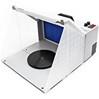 Equipo de aspiración para aerografía 4m³-min Filtro de neblina Iluminación de intensidad regulable